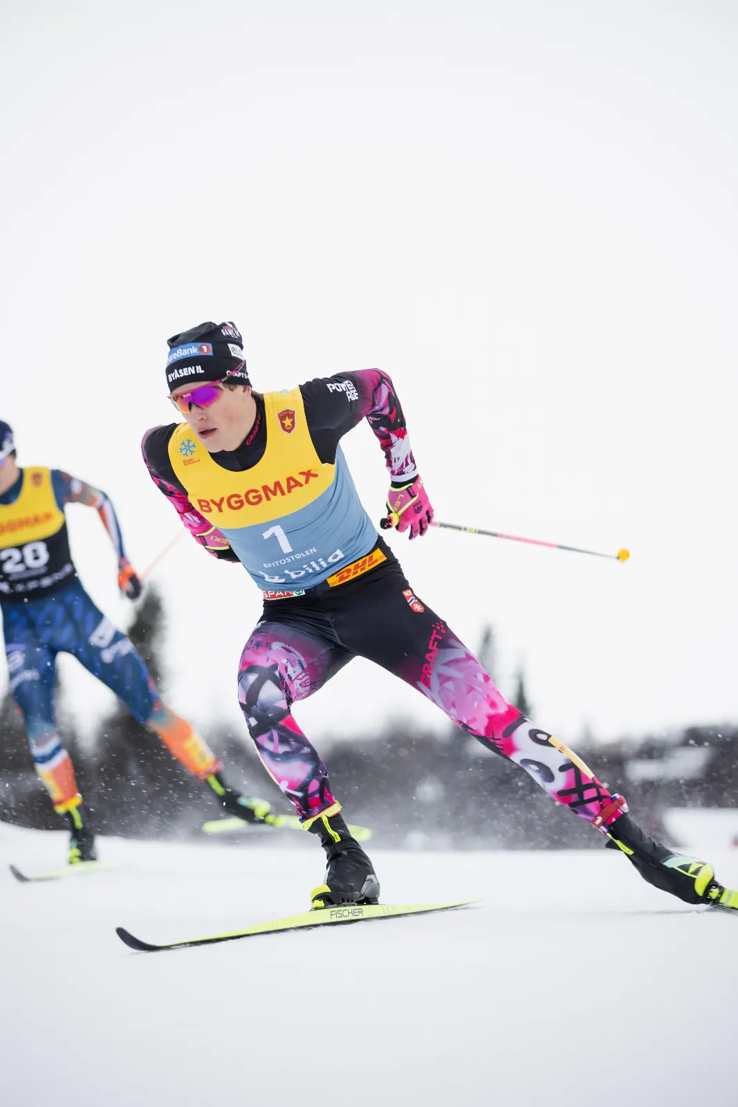 Beitosprinten action i løypa